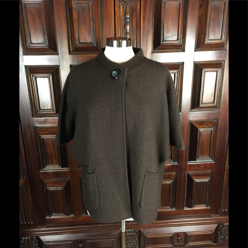 Tally-ho one button cardigan short sleeve jacket